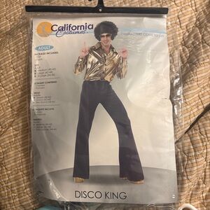 California Costumes Disco King Outfit Size Medium